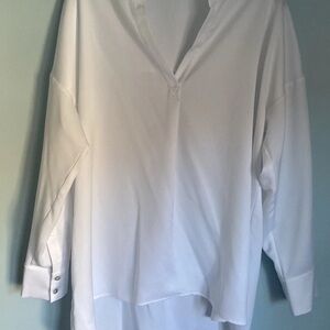 Soft Surroundings White Shirt